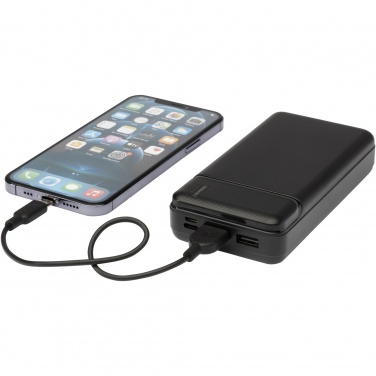 Logotrade promotional merchandise picture of: Loop 20.000 mAh recycled plastic power bank 