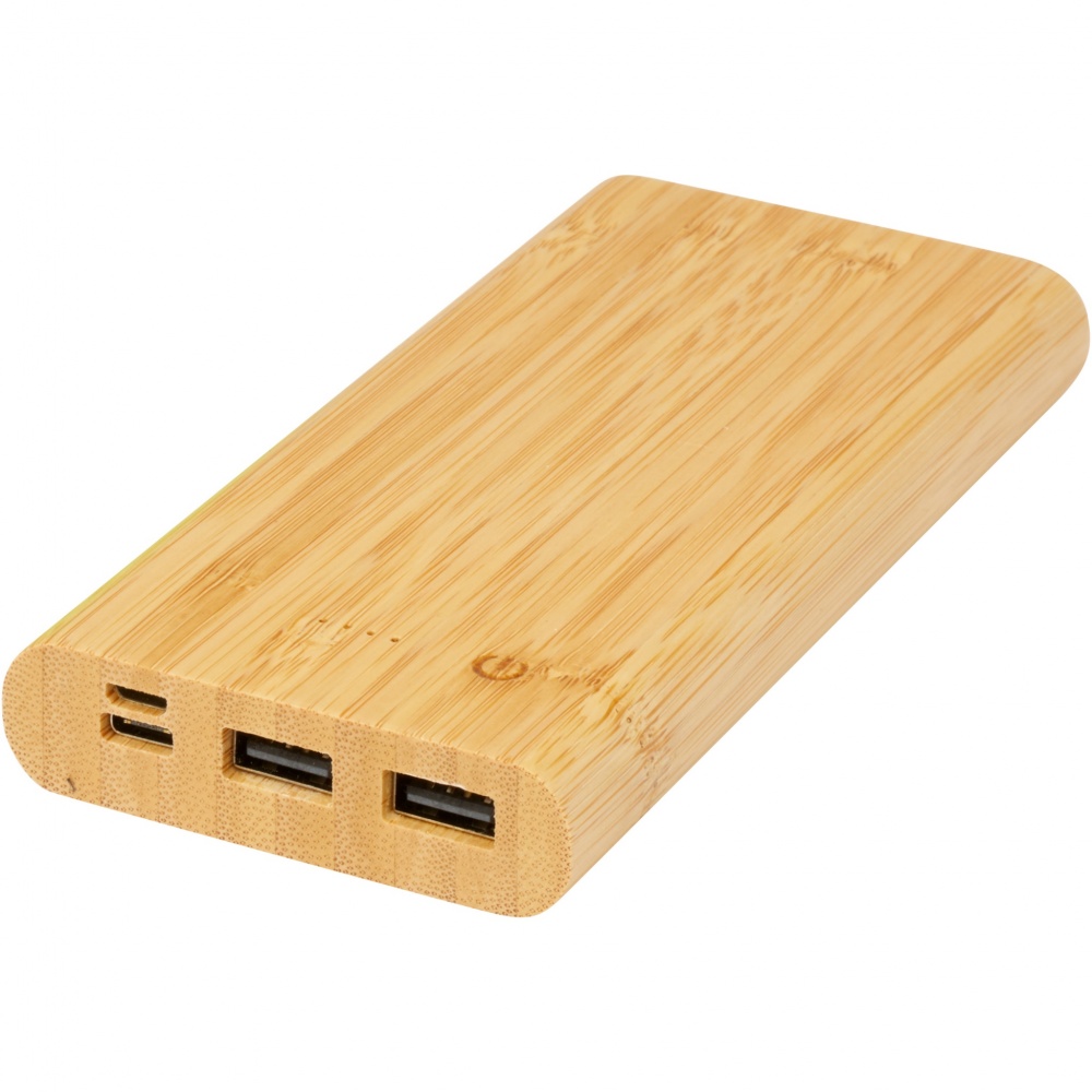 Logotrade promotional item picture of: Tulda 10.000 mAh bamboo power bank