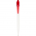 Thalaasa ocean-bound plastic ballpoint pen, Transparent red / White