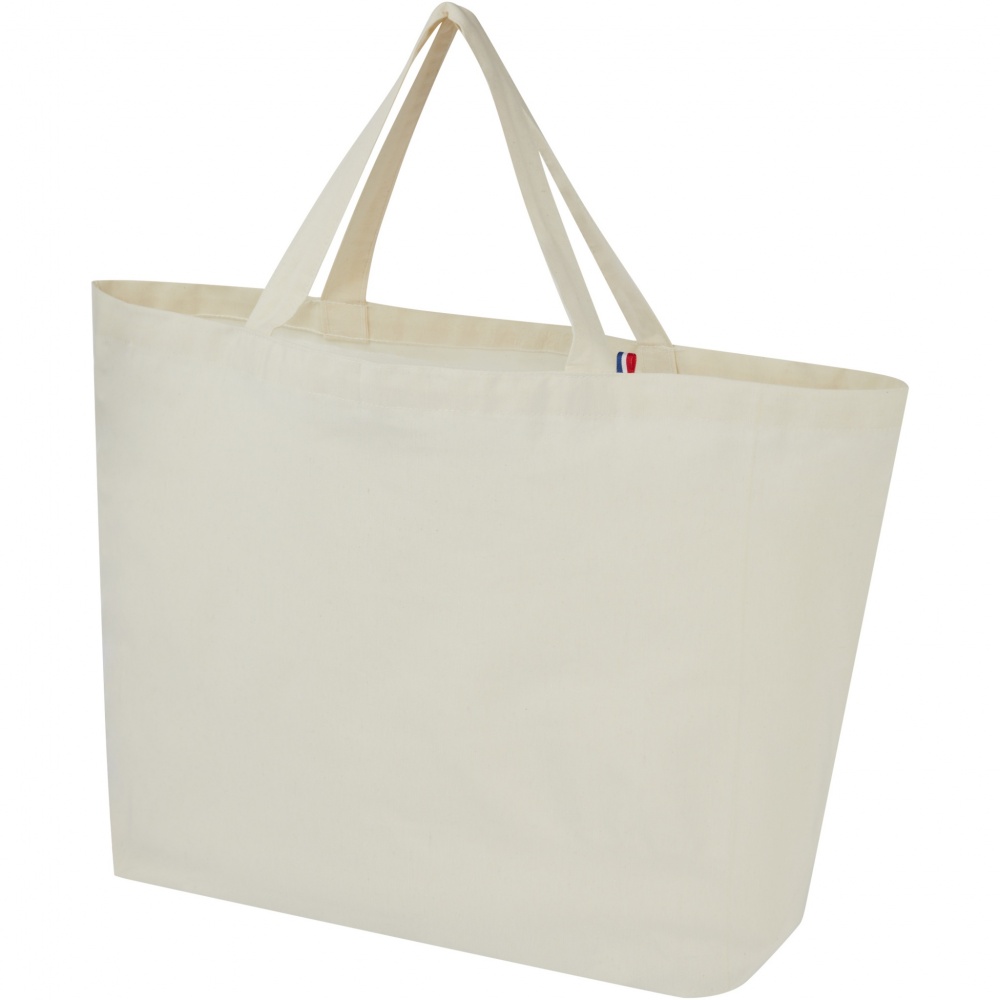 Logotrade promotional item image of: Cannes 200 g/m2 recycled shopper tote bag 10L