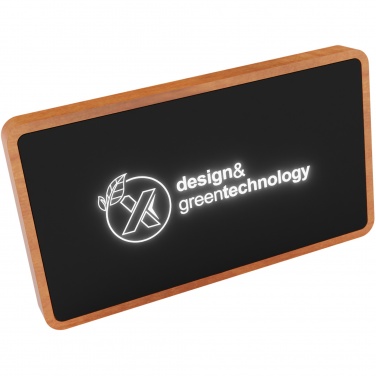 Logotrade promotional giveaway image of: SCX.design P36 5000 mAh light-up wireless power bank