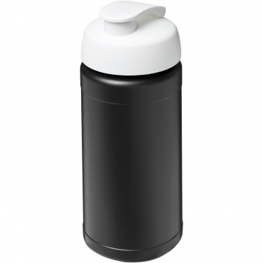 Logotrade corporate gift picture of: Baseline 500 ml recycled sport bottle with flip lid