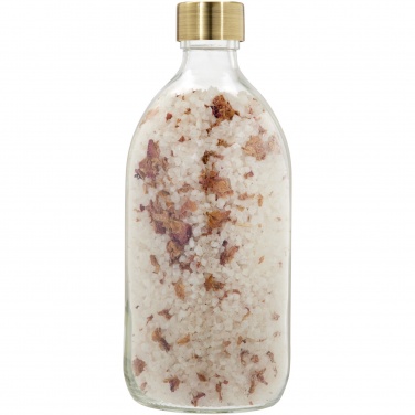 Logo trade promotional items image of: Wellmark Just Relax 500 ml bath salt - roses fragrance