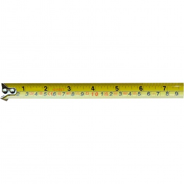 Logotrade promotional merchandise image of: Rule 5-metre RCS recycled plastic measuring tape