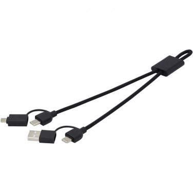 Logo trade promotional giveaways picture of: Connect 6-in-1 RCS recycled aluminium 45W quick charge & data transfer cable