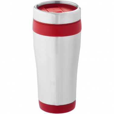 Logo trade advertising products image of: Elwood 410 ml stainless steel insulated tumbler