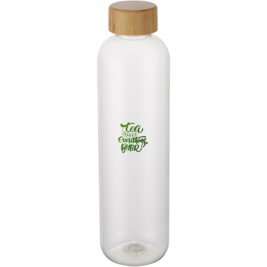 Logo trade promotional merchandise picture of: Ziggs 1000 ml recycled plastic water bottle