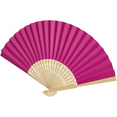 Logo trade promotional giveaways picture of: Carmen hand fan