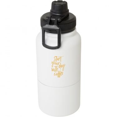 Logo trade advertising products image of: Dupeca 840 ml RCS certified stainless steel insulated sport bottle