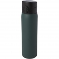 Sika 450 ml RCS certified recycled stainless steel insulated flask, Forest green