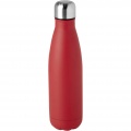 Cove 500 ml RCS certified recycled stainless steel vacuum insulated bottle , Red