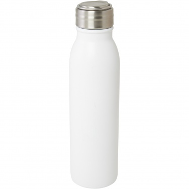 Logotrade promotional merchandise photo of: Harper 700 ml RCS certified stainless steel water bottle with metal loop