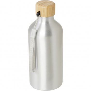 Logotrade advertising product image of: Malpeza 500 ml RCS certified recycled aluminium water bottle