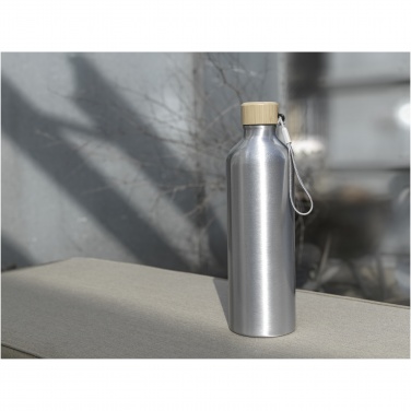 Logotrade promotional product image of: Malpeza 1000 ml RCS certified recycled aluminium water bottle