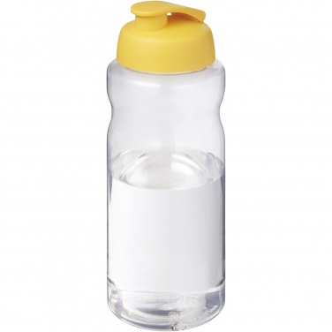 Logo trade advertising products picture of: H2O Active® Big Base 1 litre flip lid sport bottle