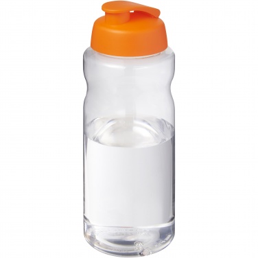 Logo trade business gift photo of: H2O Active® Big Base 1 litre flip lid sport bottle