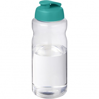 Logo trade advertising product photo of: H2O Active® Big Base 1 litre flip lid sport bottle