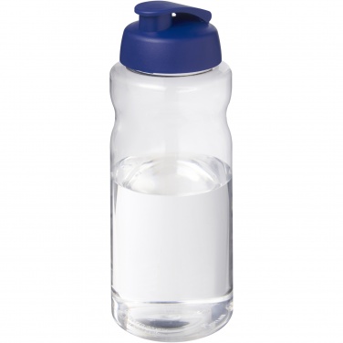 Logo trade promotional products image of: H2O Active® Big Base 1 litre flip lid sport bottle