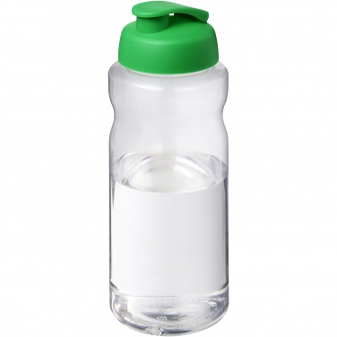 Logo trade corporate gift photo of: H2O Active® Big Base 1 litre flip lid sport bottle