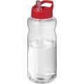 H2O Active® Big Base 1 litre spout lid sport bottle, Red