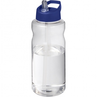 Logo trade corporate gifts picture of: H2O Active® Big Base 1 litre spout lid sport bottle