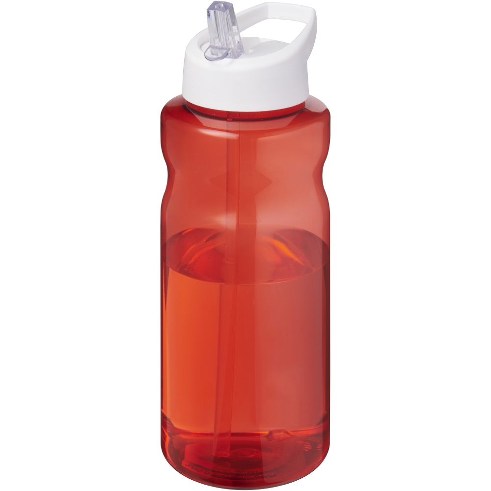 Logo trade promotional giveaways image of: H2O Active® Eco Big Base 1 litre spout lid sport bottle