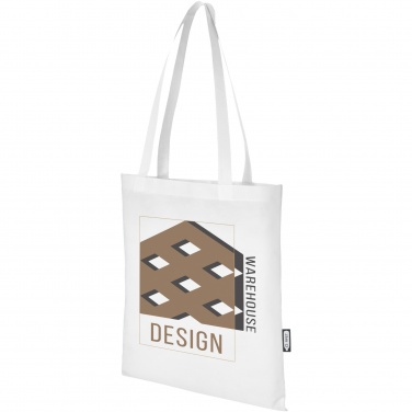 Logo trade promotional products picture of: Zeus GRS recycled non-woven convention tote bag 6L