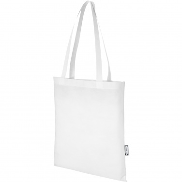 Logo trade promotional product photo of: Zeus GRS recycled non-woven convention tote bag 6L