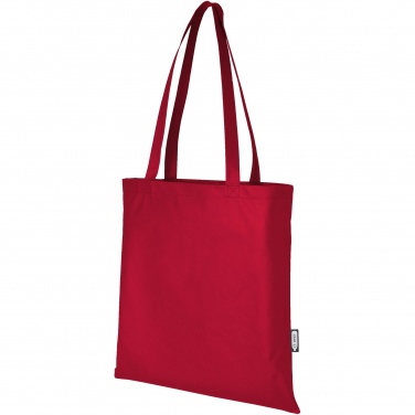 Logo trade advertising products picture of: Zeus GRS recycled non-woven convention tote bag 6L