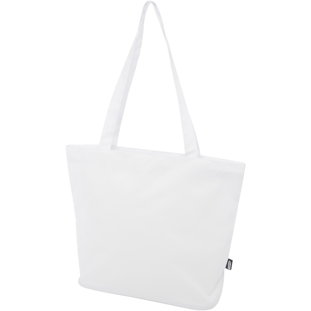 Logo trade promotional products picture of: Panama GRS recycled zippered tote bag 20L