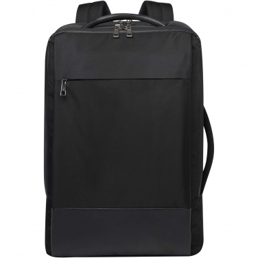 Logotrade promotional gift picture of: Expedition Pro 17" GRS recycled expandable laptop backpack 35L