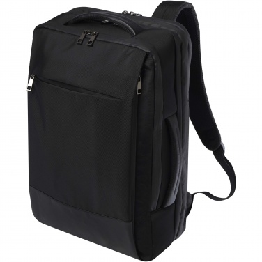 Logo trade promotional item photo of: Expedition Pro 17" GRS recycled expandable laptop backpack 35L