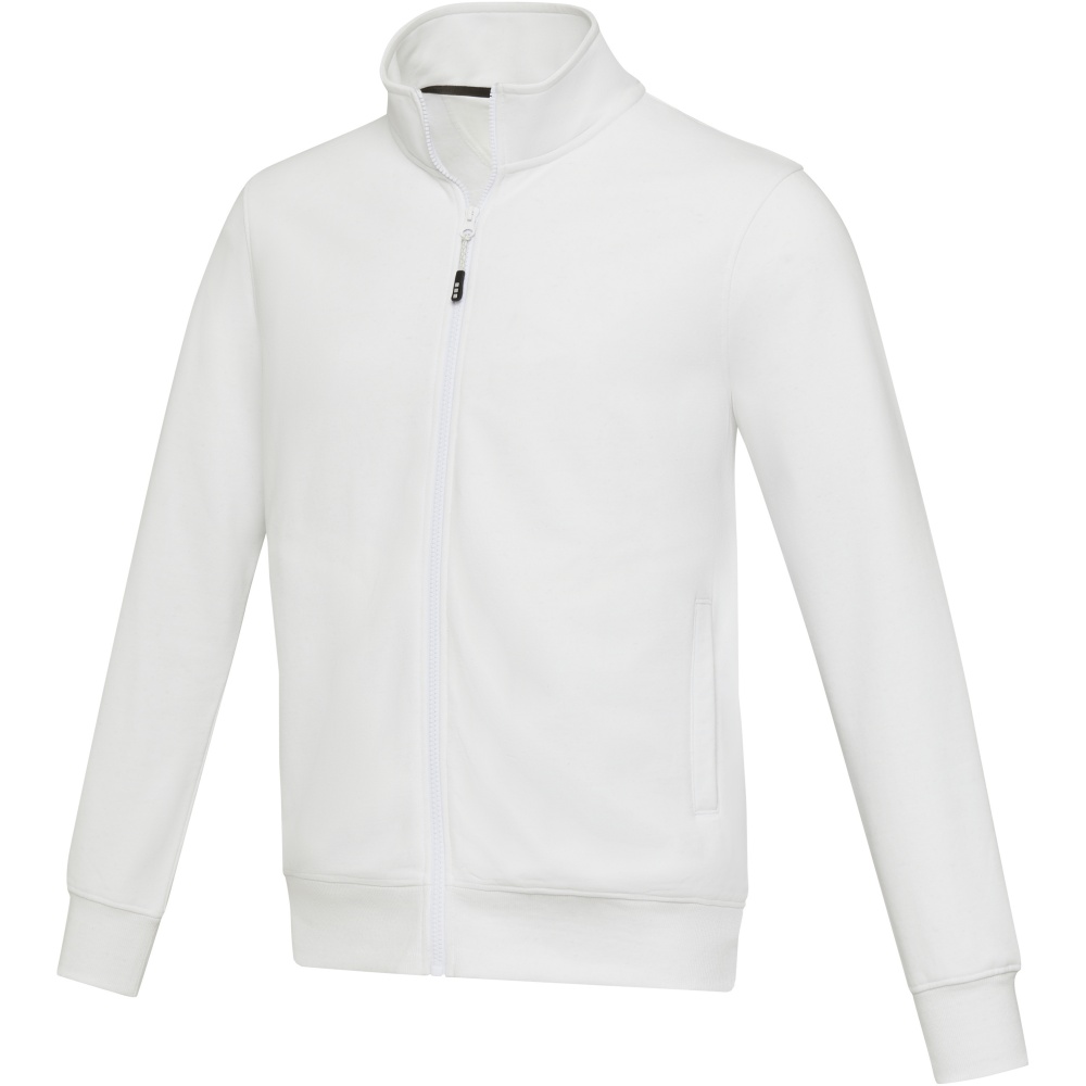 Logo trade promotional gift photo of: Galena unisex Aware™ recycled full zip sweater