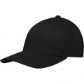 Opal 6 panel Aware™ recycled cap, Solid black