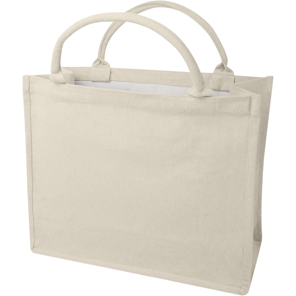 Logo trade promotional gifts picture of: Page 500 g/m² Aware™ recycled book tote bag