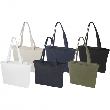 Logotrade promotional item picture of: Weekender 500 g/m² Aware™ recycled tote bag