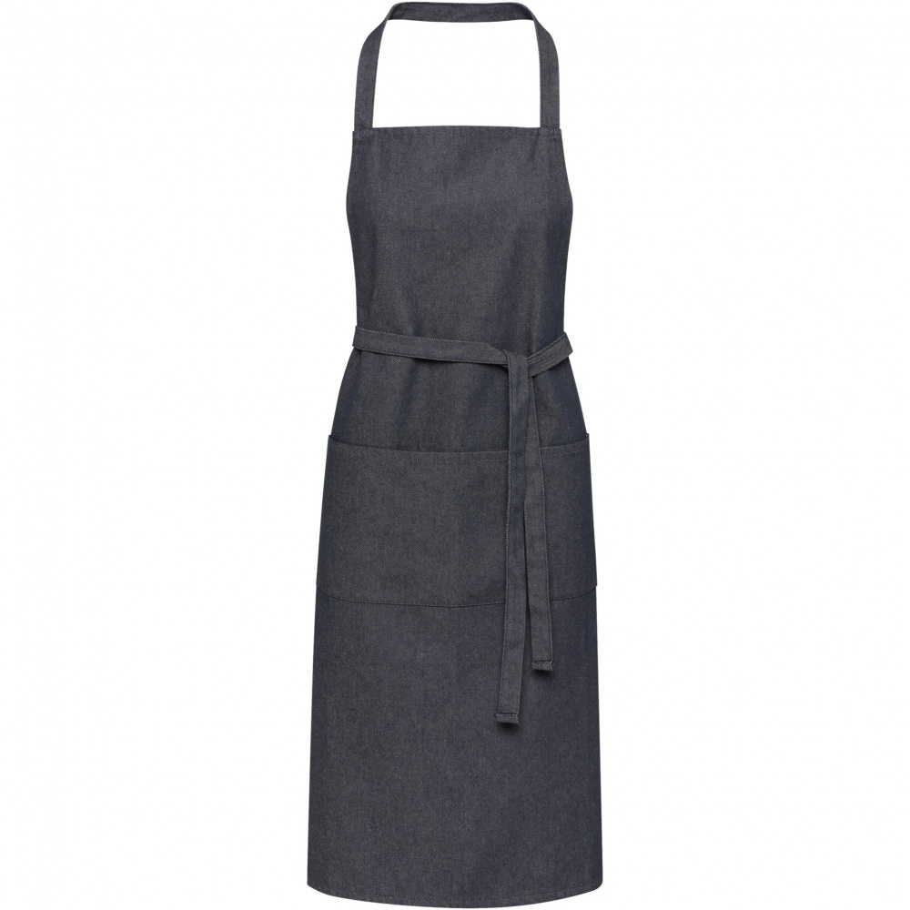 Logo trade promotional merchandise photo of: Nima 320g/m2 Aware™ denim apron 