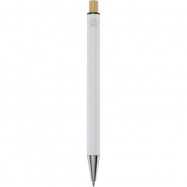 Logotrade promotional giveaways photo of: Cyrus recycled aluminium ballpoint pen (blue ink)