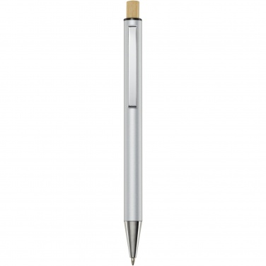 Logo trade advertising products picture of: Cyrus recycled aluminium ballpoint pen (blue ink)