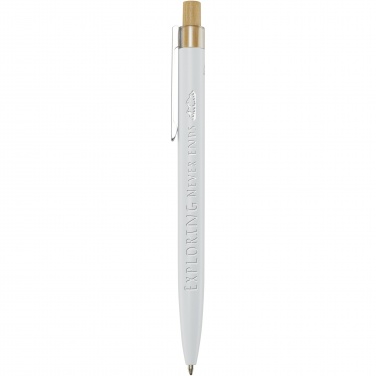 Logo trade corporate gifts image of: Nooshin recycled aluminium ballpoint pen