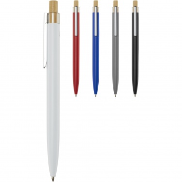 Logotrade advertising product image of: Nooshin recycled aluminium ballpoint pen  (blue ink)