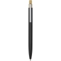 Nooshin recycled aluminium ballpoint pen, Solid black