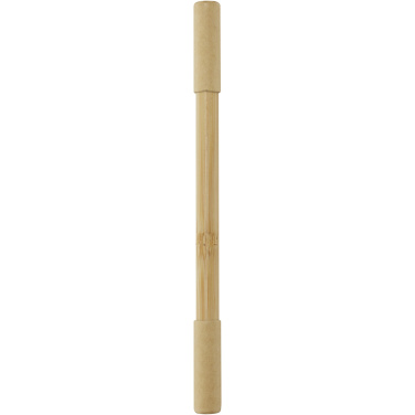 Logotrade business gift image of: Samambu bamboo duo pen