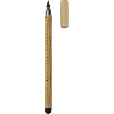 Logo trade promotional merchandise image of: Mezuri bamboo inkless pen 