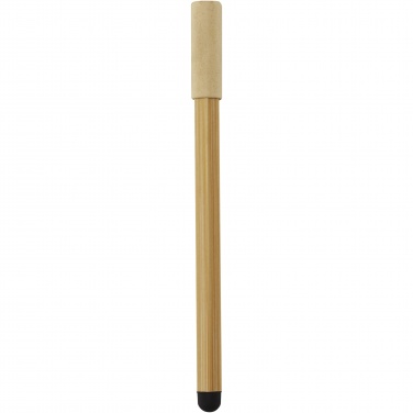 Logo trade promotional merchandise image of: Mezuri bamboo inkless pen 