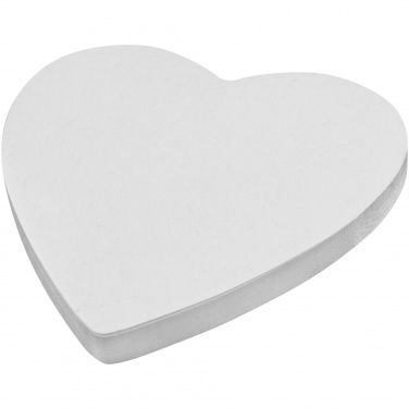 Logotrade promotional giveaways photo of: Sticky-Mate® heart-shaped recycled sticky notes