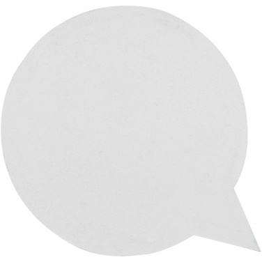 Logotrade promotional gift image of: Sticky-Mate® speech bubble-shaped recycled sticky notes