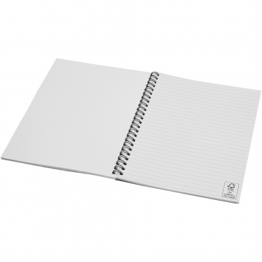 Logo trade promotional gift photo of: Desk-Mate® A5 colour spiral notebook