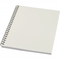 Desk-Mate® A5 colour spiral notebook, Ivory white