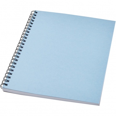 Logo trade promotional product photo of: Desk-Mate® A5 colour spiral notebook